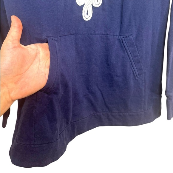 Lilly Pulitzer | Womens Upf 50+ Skipper Tunic Popover In True Navy | Size Small - Picture 6 of 8